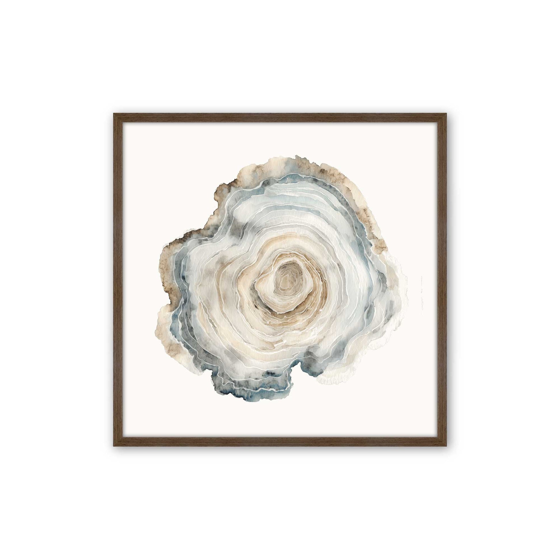 [Color:Walnut], Picture of art in a Walnut frame