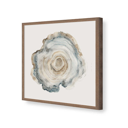 [Color:Walnut], Picture of art in a Walnut frame of the corner