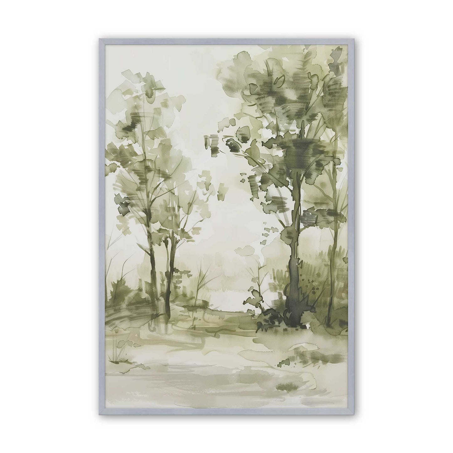 [Color:Polished Chrome], Picture of art in a Polished Chrome frame