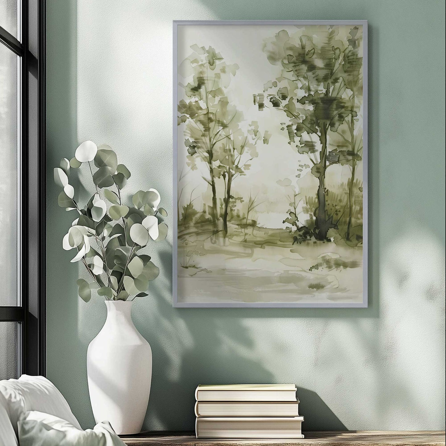 Picture of art in a room