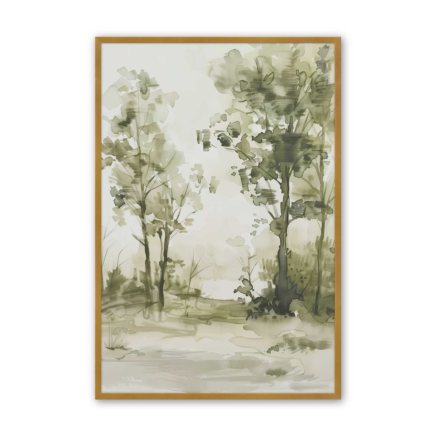 [Color:Polished Gold], Picture of art in a Polished Gold frame