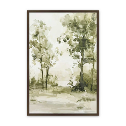 [Color:Belvinder Brown], Picture of art in a Belvinder Brown frame