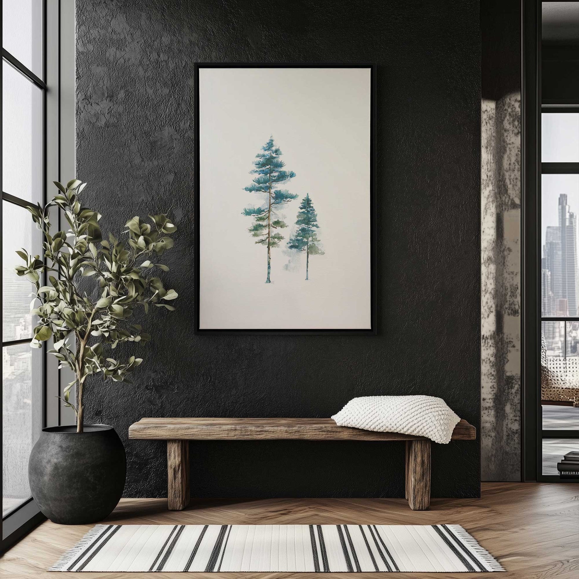 Picture of art in a room