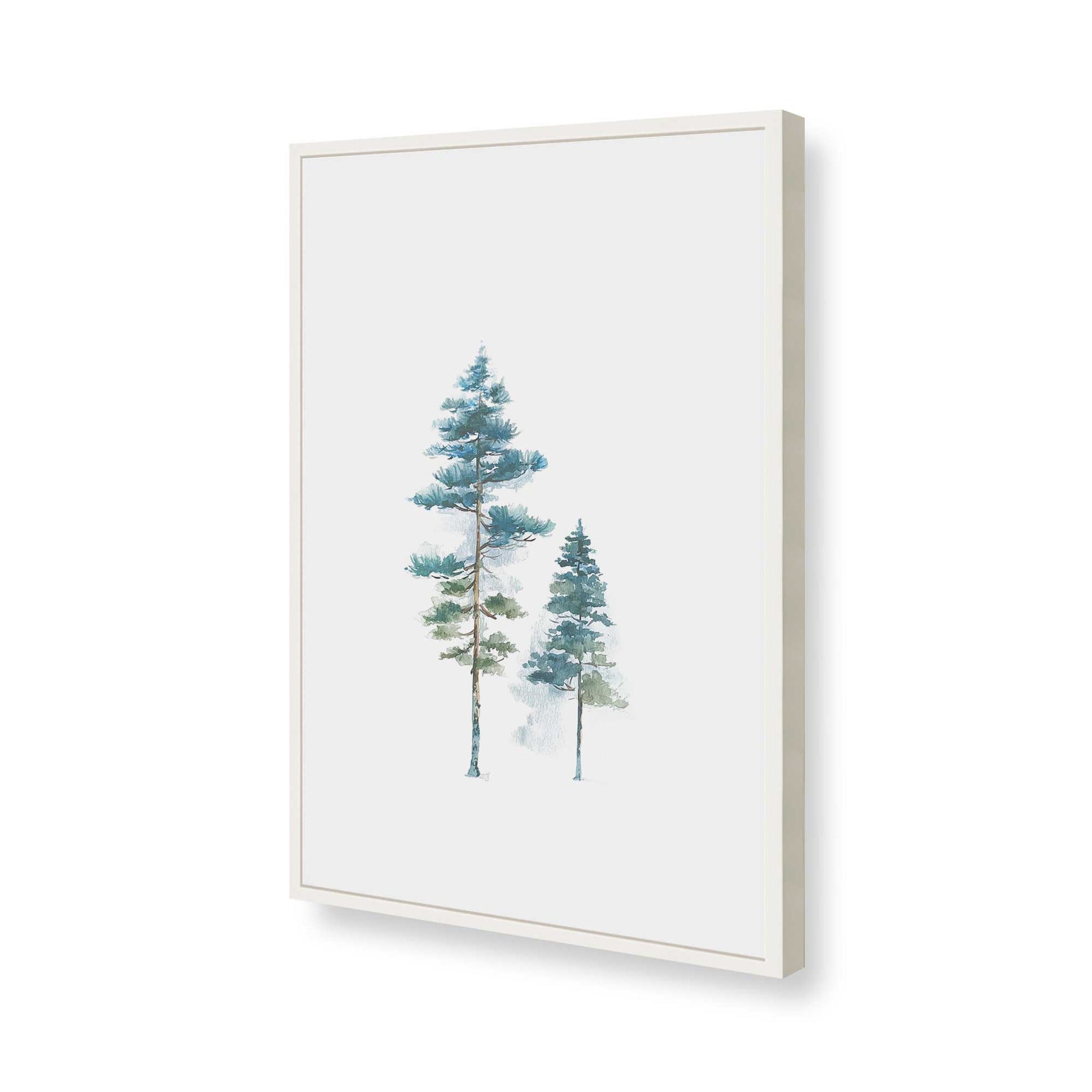 [Color:Opaque White], Picture of art in a Opaque White frame of the corner