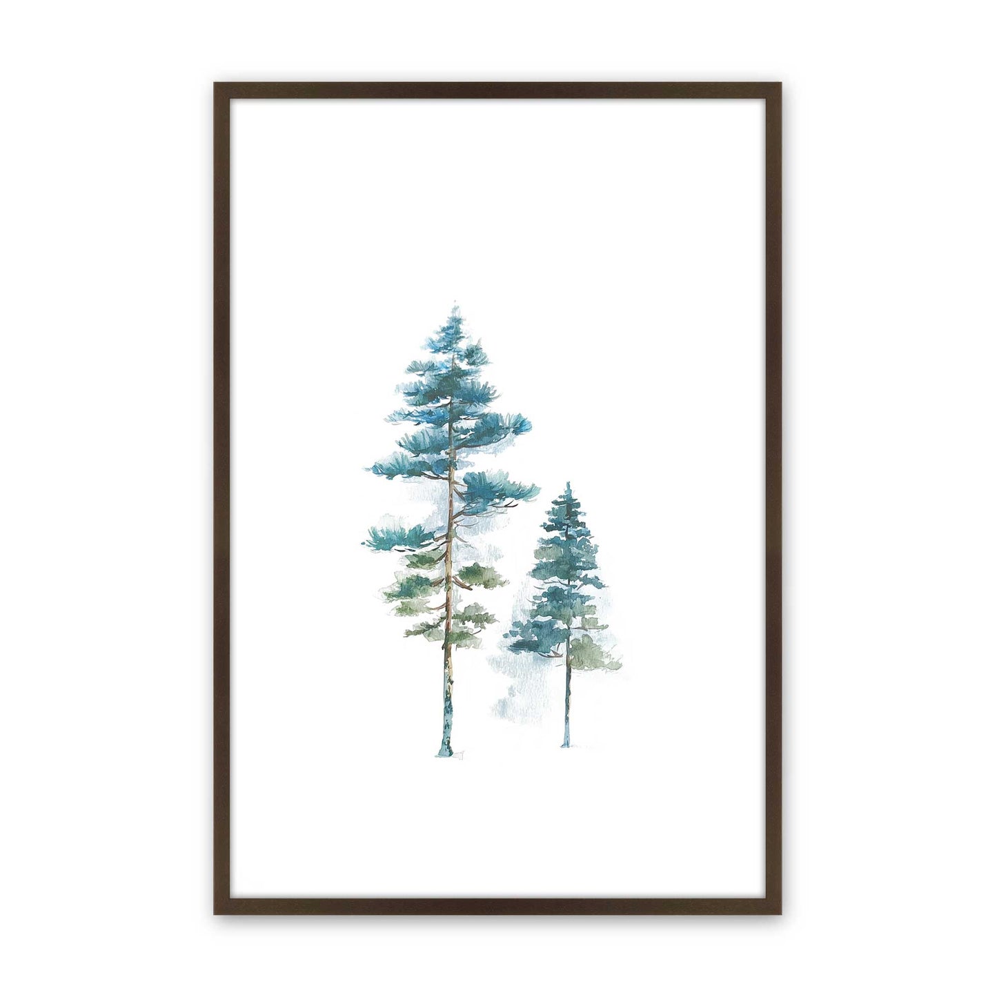 [Color:Belvinder Brown], Picture of art in a Belvinder Brown frame