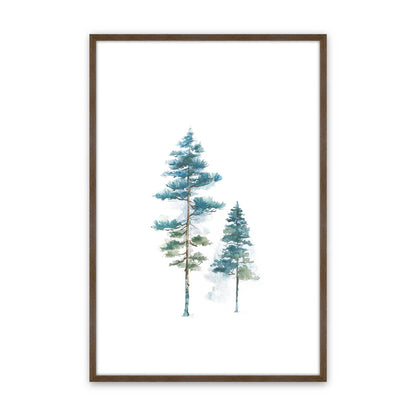 [Color:Walnut], Picture of art in a Walnut frame