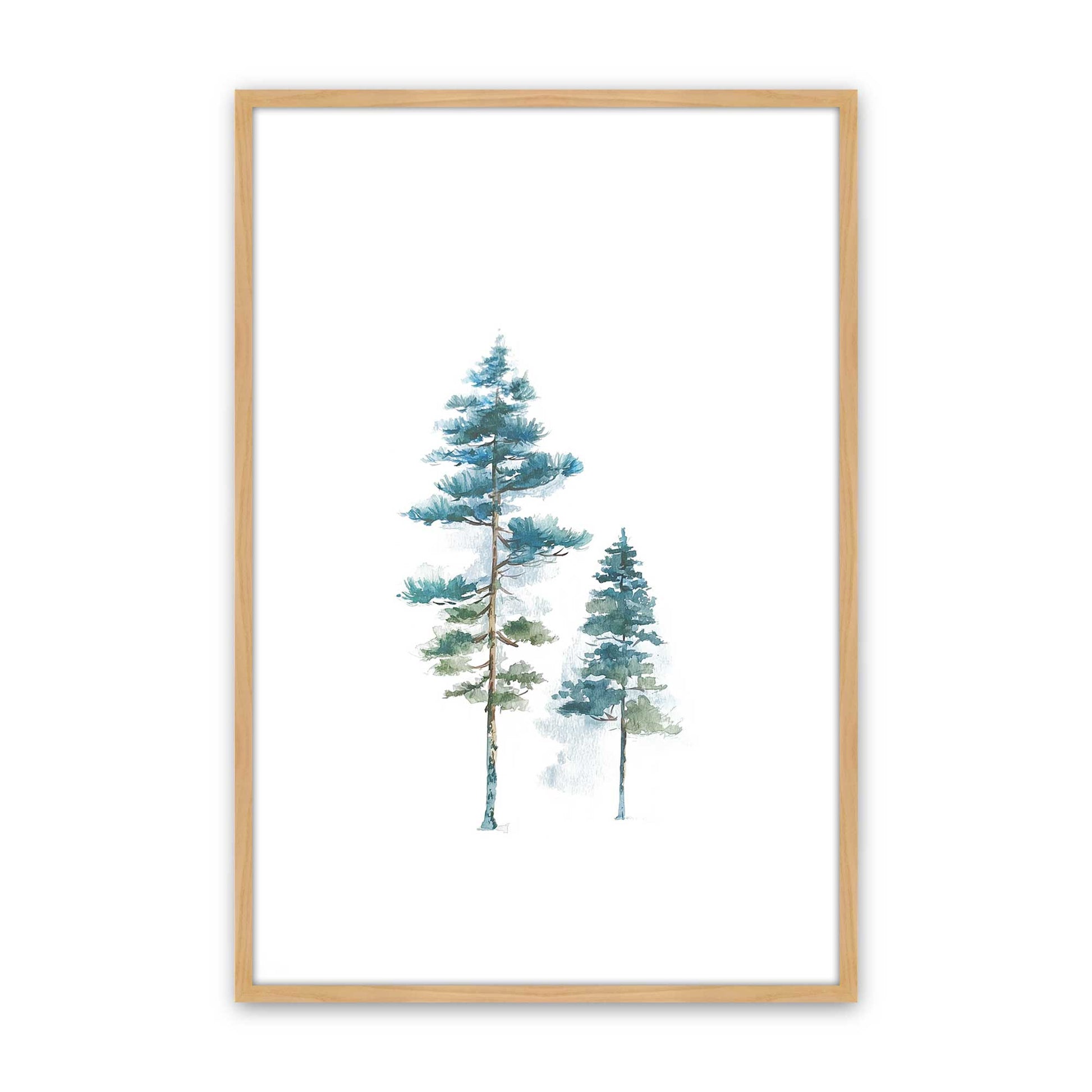 [Color:American Maple], Picture of art in a American Maple frame