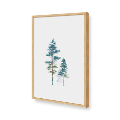 [Color:American Maple], Picture of art in a American Maple frame of the corner