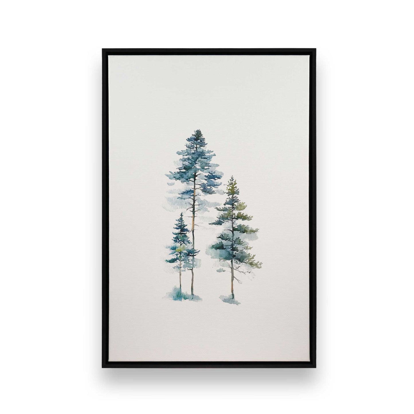 [Color:Satin Black], Picture of art in a Satin Black frame
