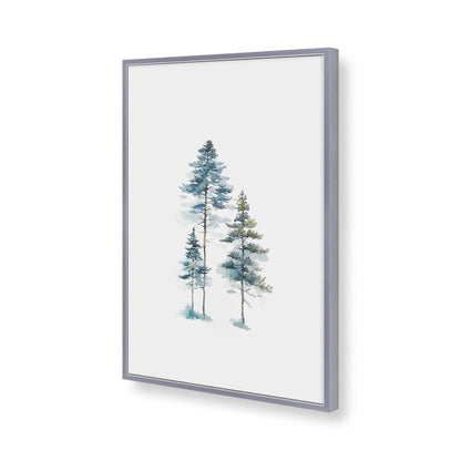 [Color:Polished Chrome], Picture of art in a Polished Chrome frame of the corner