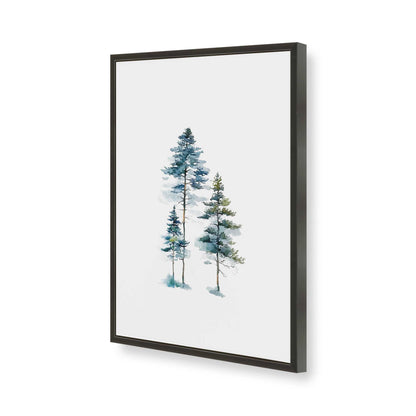 [Color:Satin Black], Picture of art in a Satin Black frame of the corner