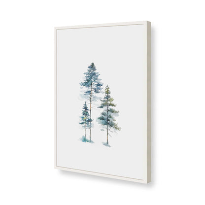 [Color:Opaque White], Picture of art in a Opaque White frame of the corner