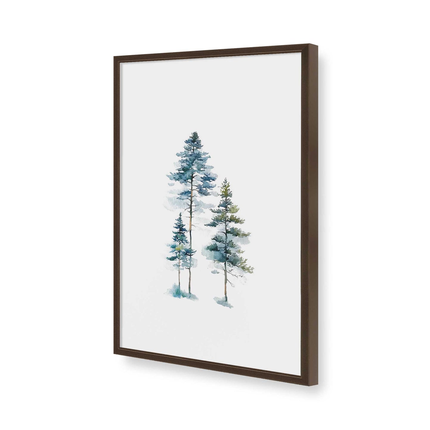 [Color:Belvinder Brown], Picture of art in a Belvinder Brown frame of the corner