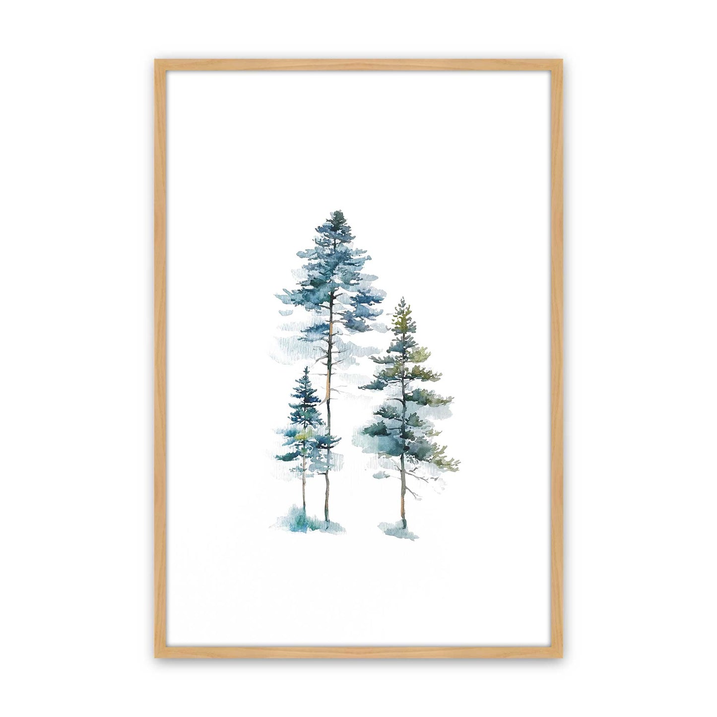 [Color:American Maple], Picture of art in a American Maple frame