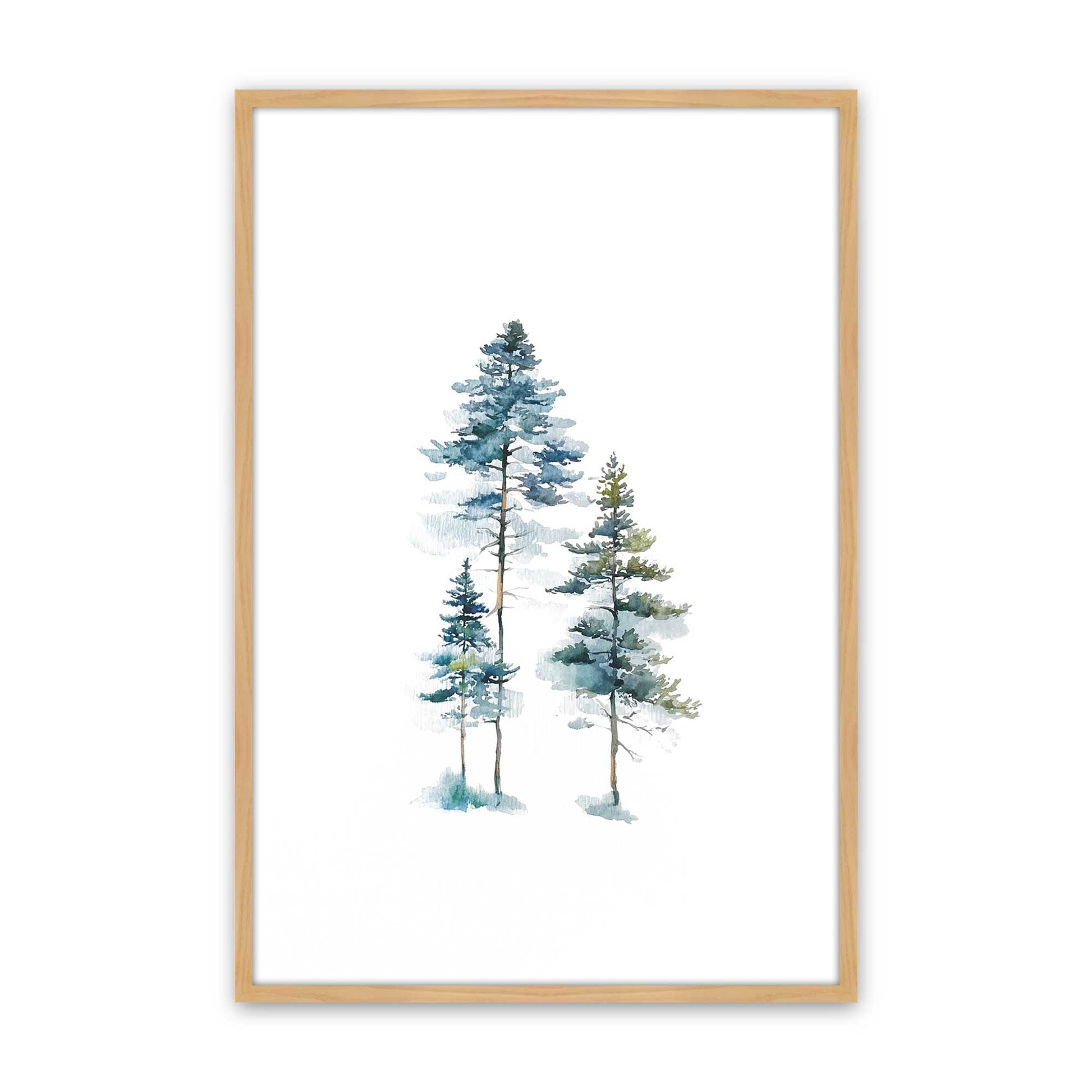 [Color:American Maple], Picture of art in a American Maple frame