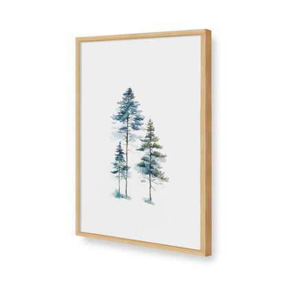 [Color:American Maple], Picture of art in a American Maple frame of the corner