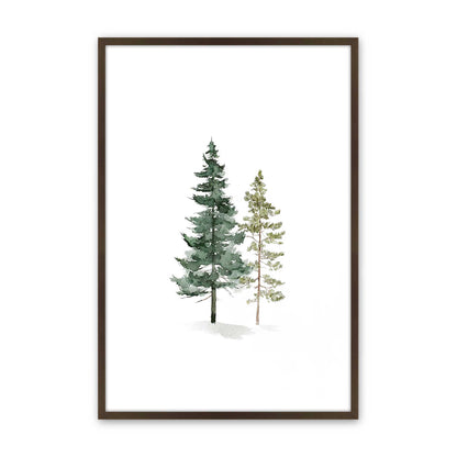[Color:Belvinder Brown], Picture of art in a Belvinder Brown frame
