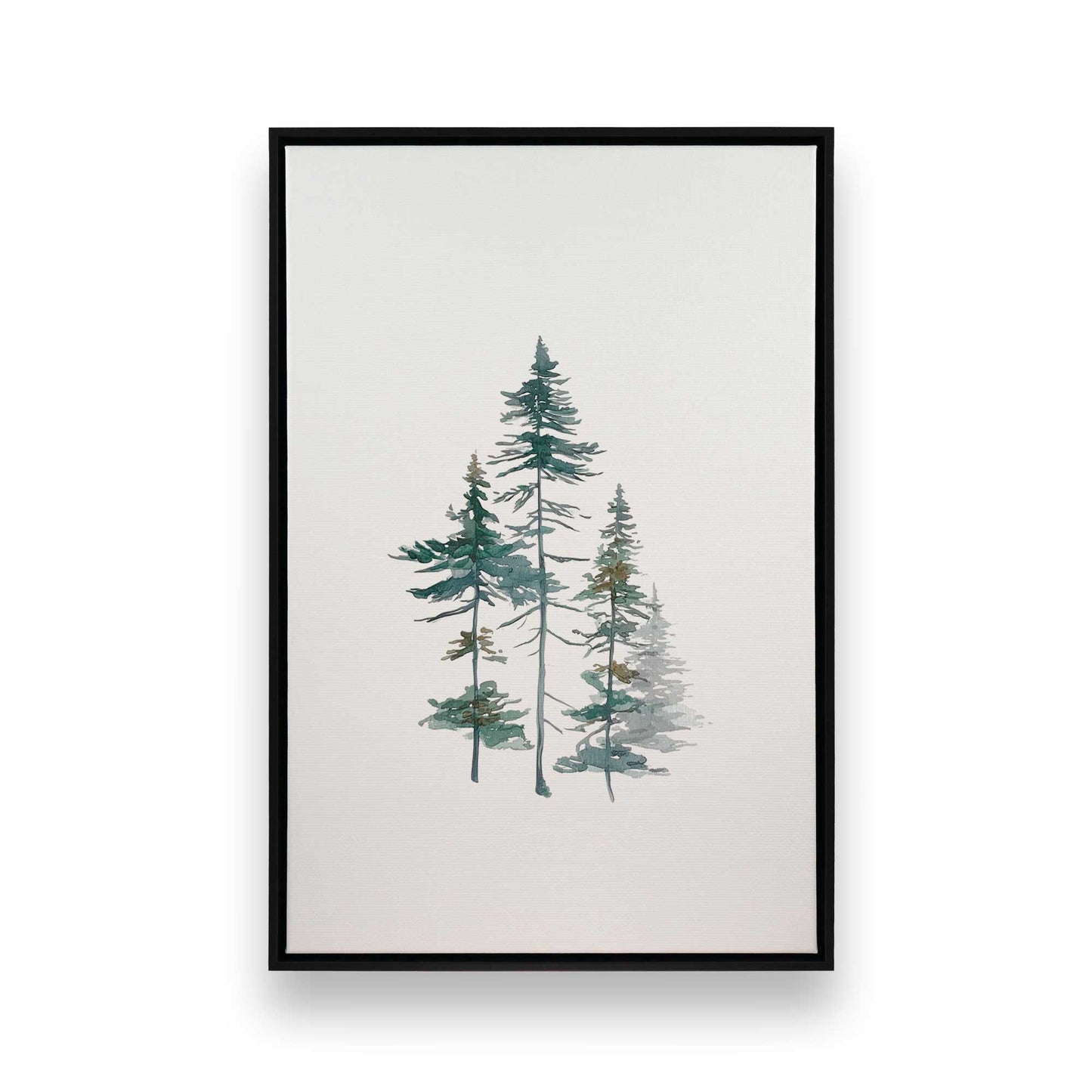 [Color:Satin Black], Picture of art in a Satin Black frame