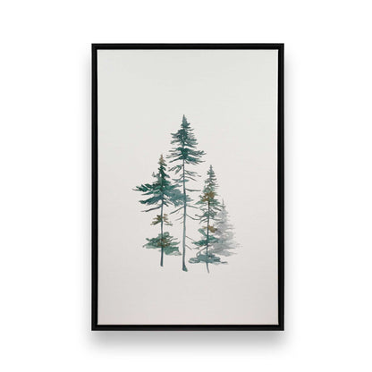 [Color:Satin Black], Picture of art in a Satin Black frame