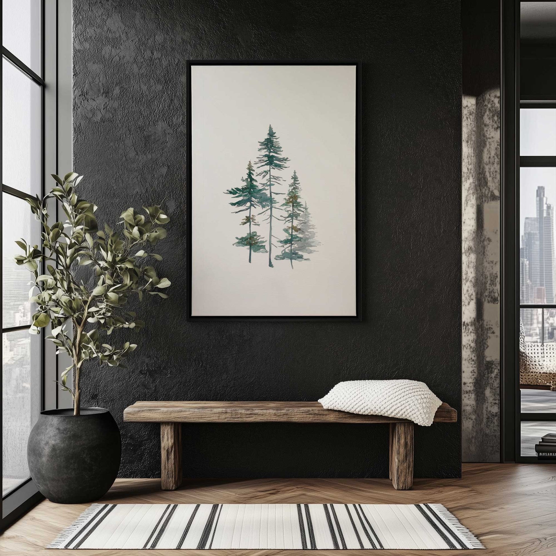 Picture of art in a room