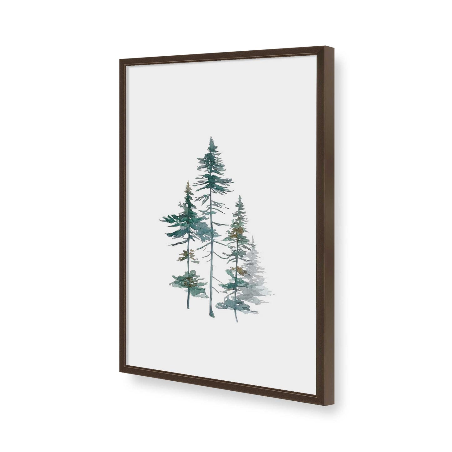 [Color:Belvinder Brown], Picture of art in a Belvinder Brown frame of the corner