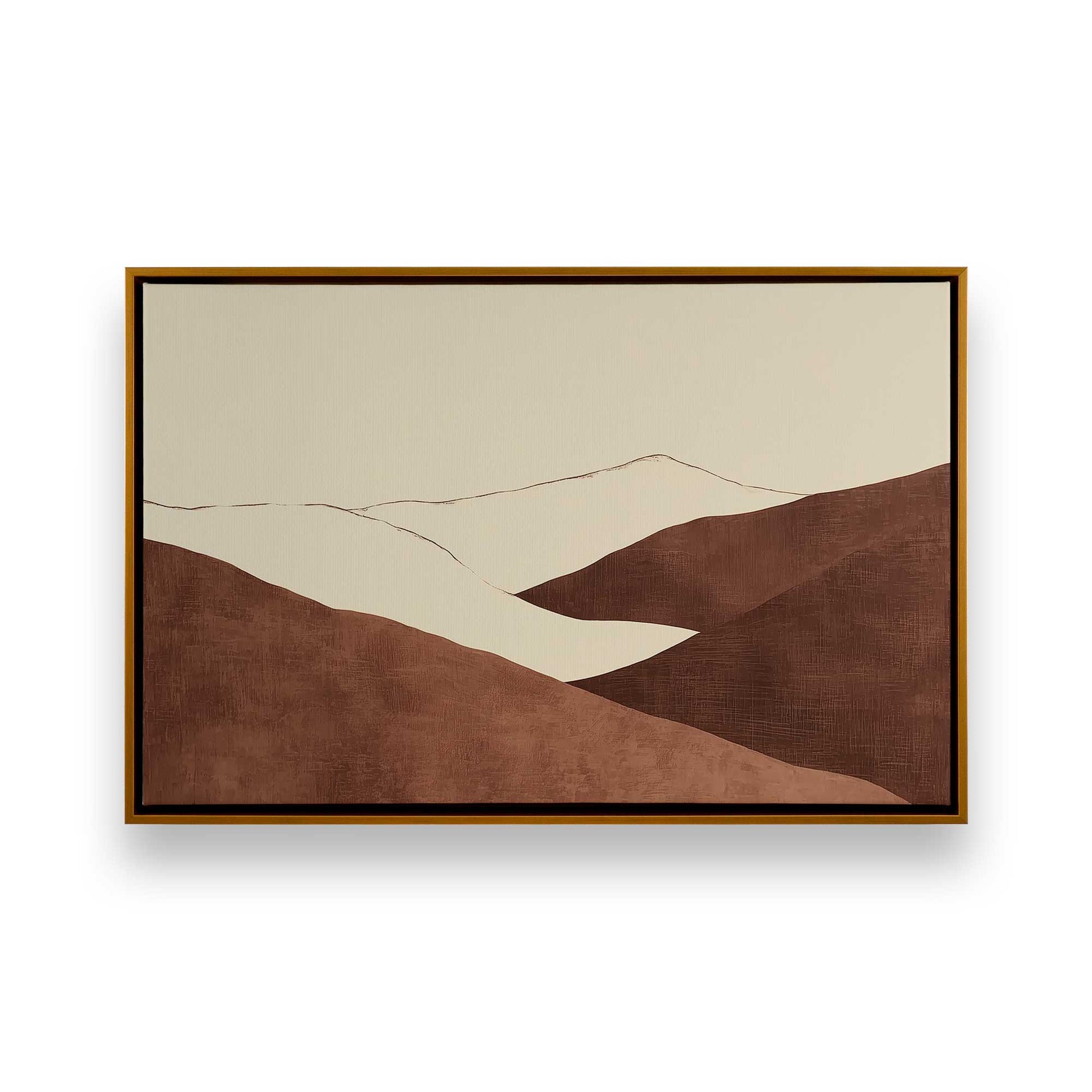 [Color:Polished Gold], Picture of art in a Polished Gold frame
