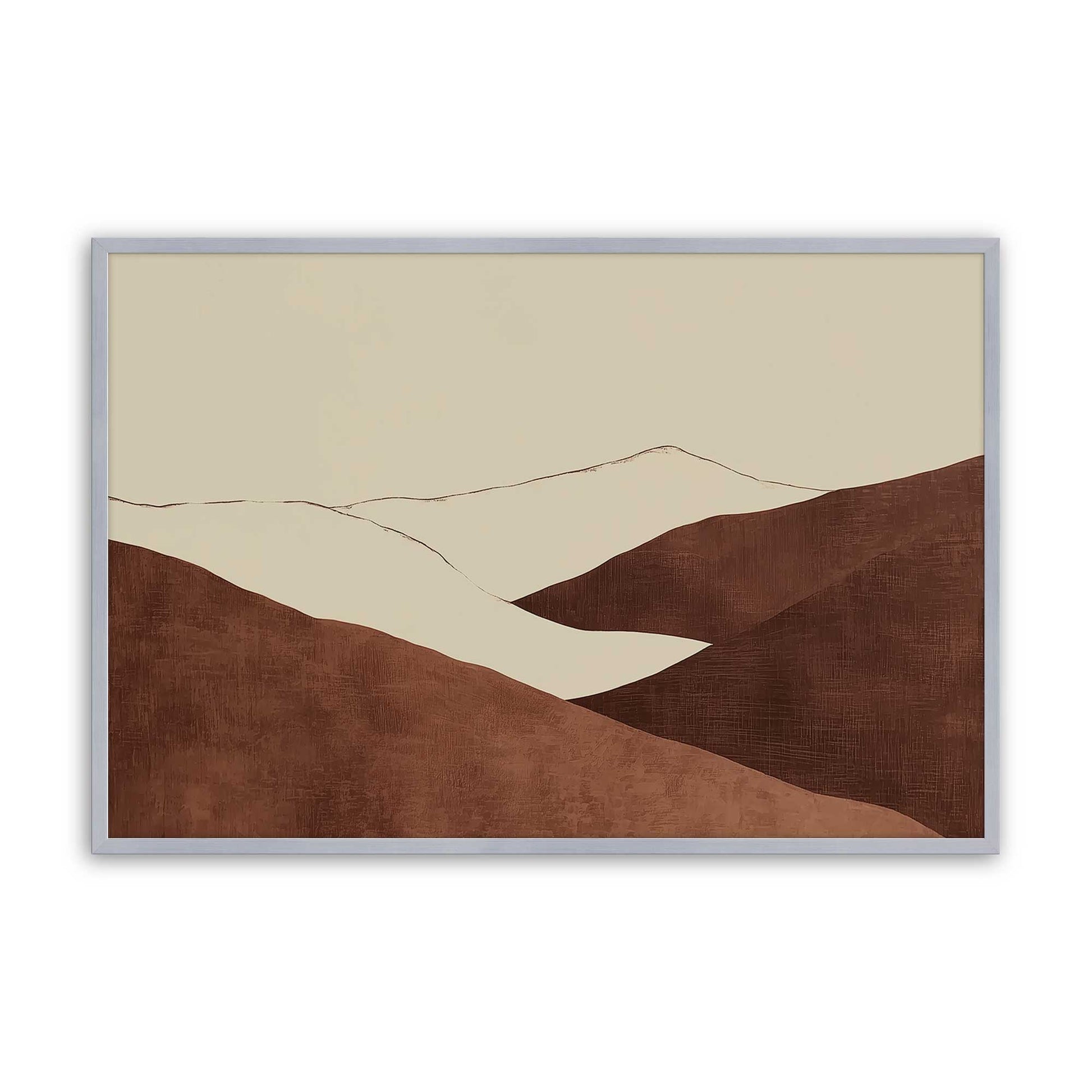 [Color:Polished Chrome], Picture of art in a Polished Chrome frame