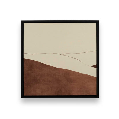 [Color:Satin Black], Picture of art in a Satin Black frame