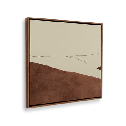 [Color:Walnut], Picture of the corner of the art