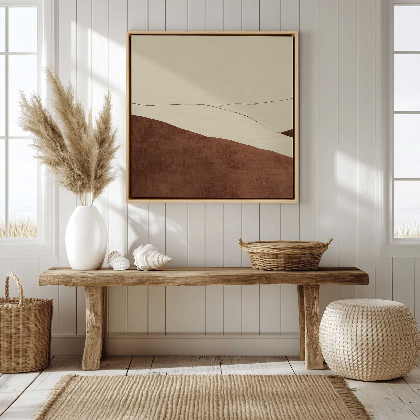 Picture of art in a room