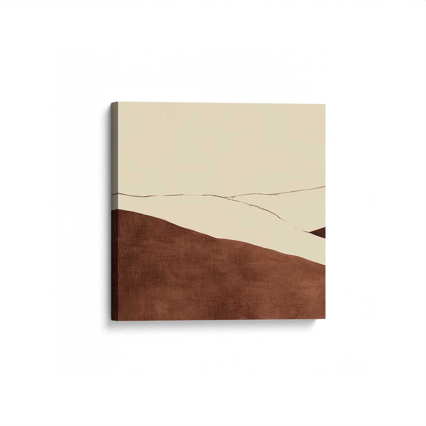 [Color:Stretched Canvas], Picture of art at an angle