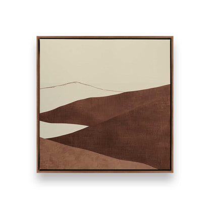 [Color:Walnut], Picture of art in a Walnut frame