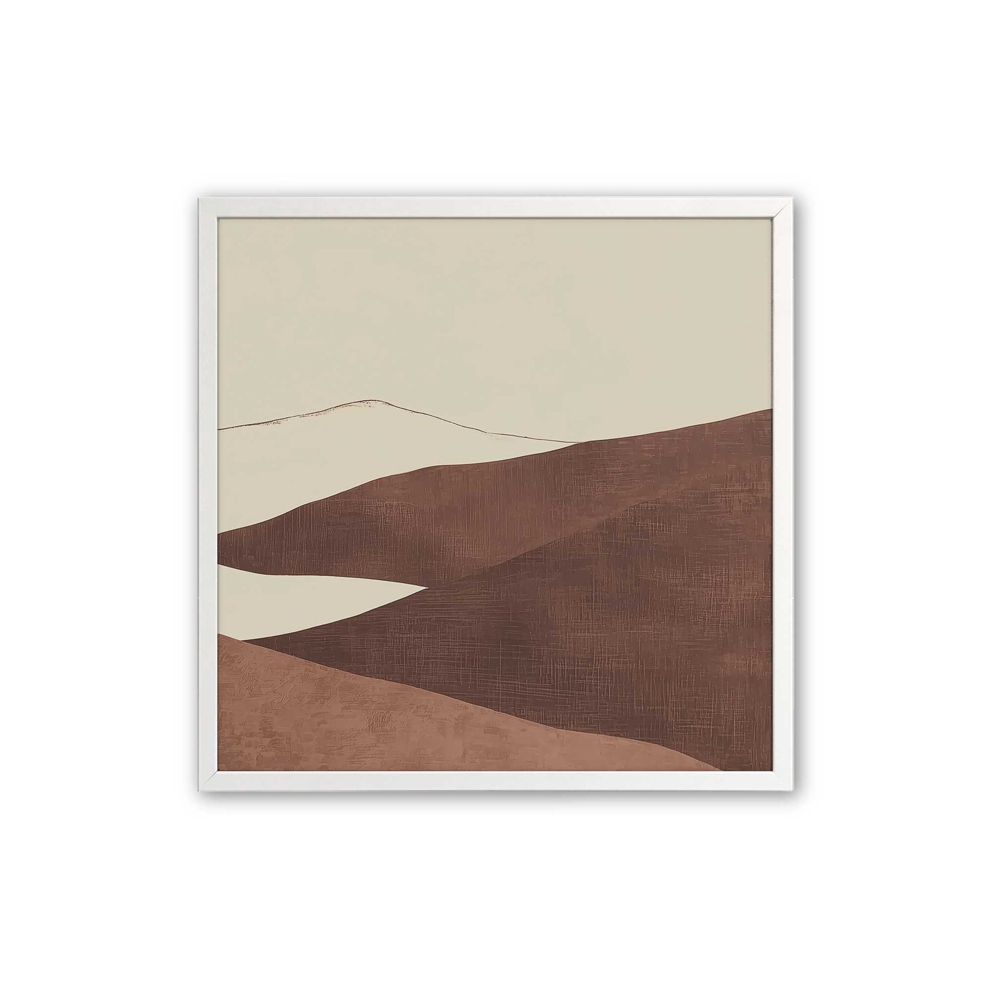 [Color:Opaque White], Picture of art in a Opaque White frame