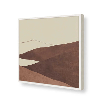 [Color:Opaque White], Picture of art in a Opaque White frame of the corner
