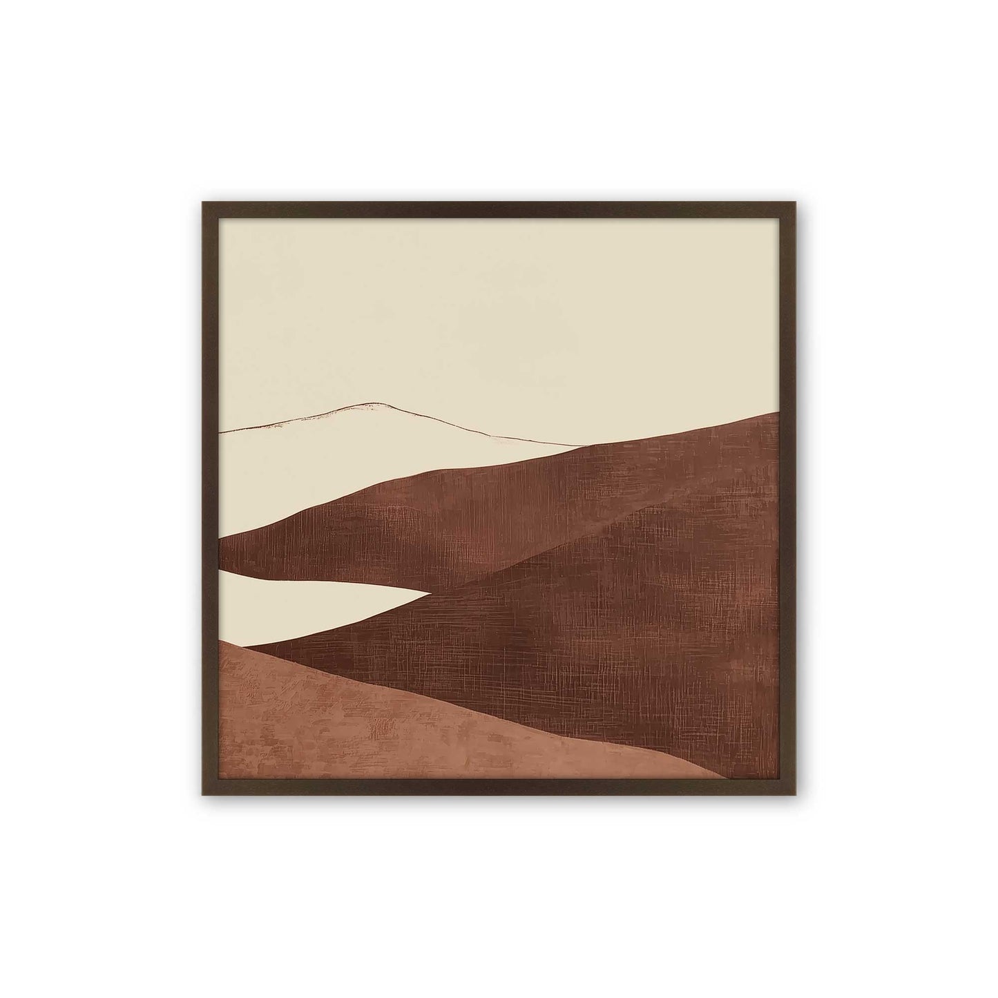 [Color:Espresso], Picture of art in a Espresso frame