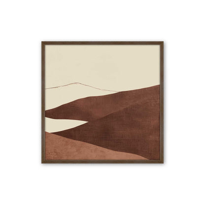 [Color:Walnut], Picture of art in a Walnut frame