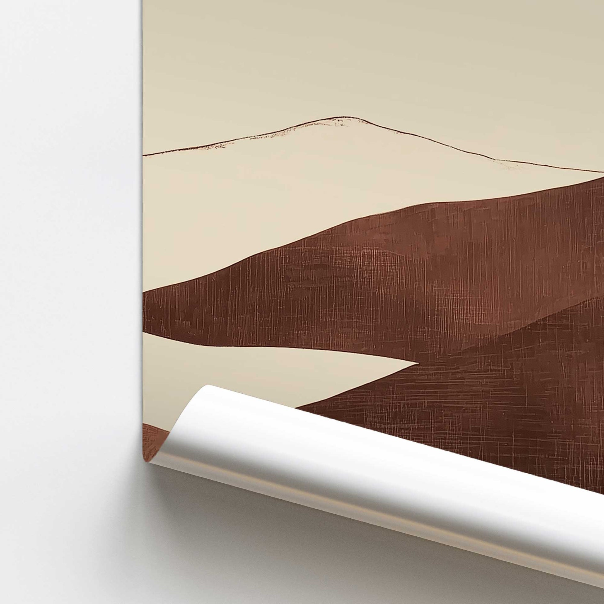 [Color:Rolled Print], Picture of close up of art