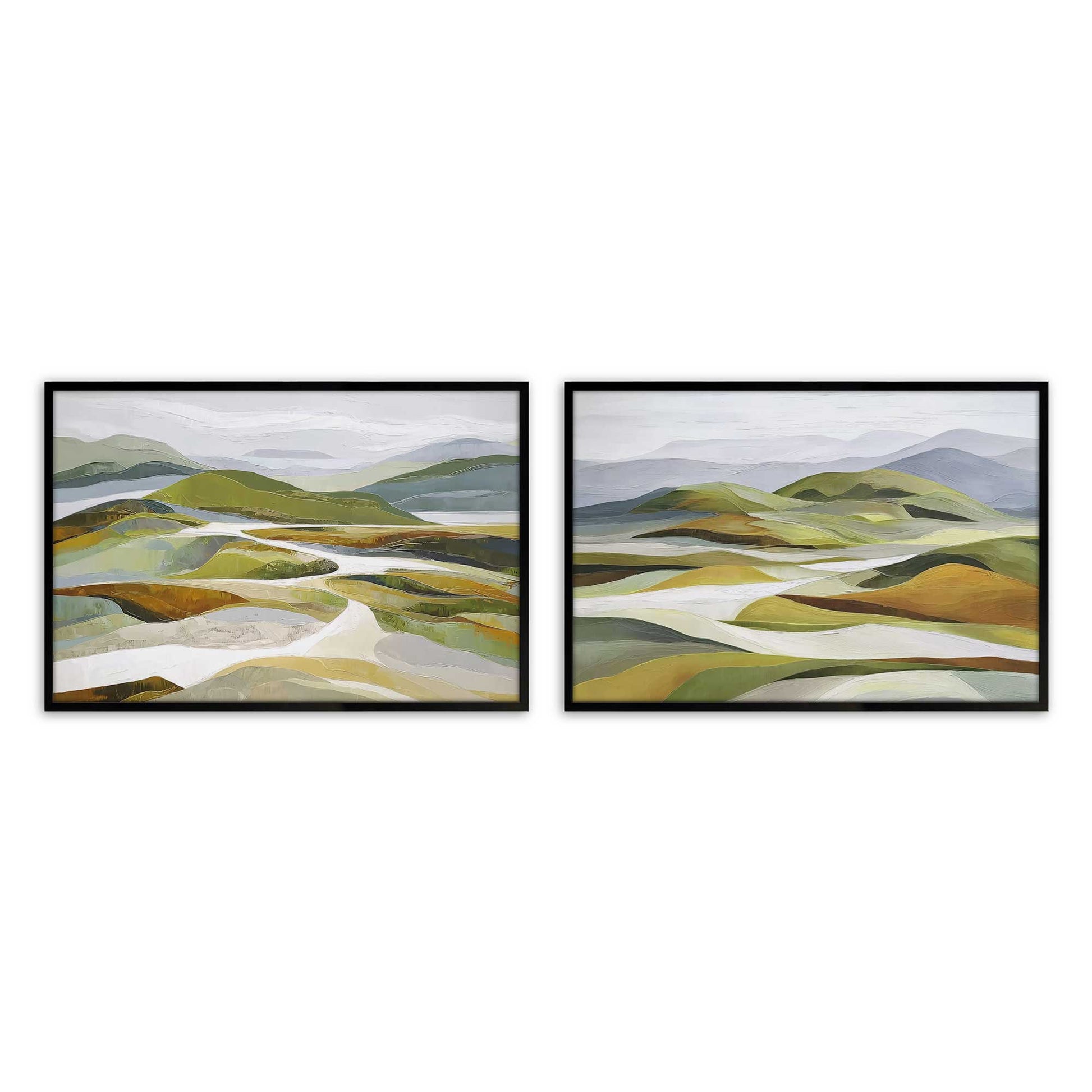 [Color:Satin Black], Picture of art in a Satin Black frame