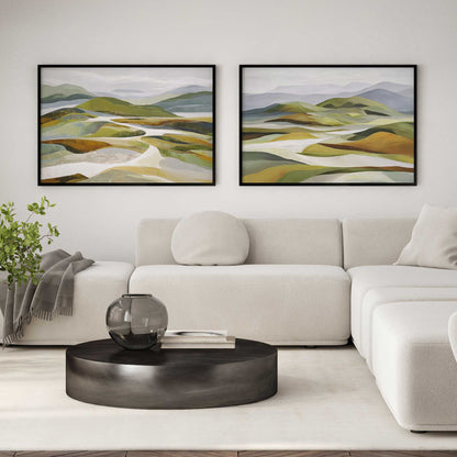 [Color:Walnut], Picture of art in a Walnut frame