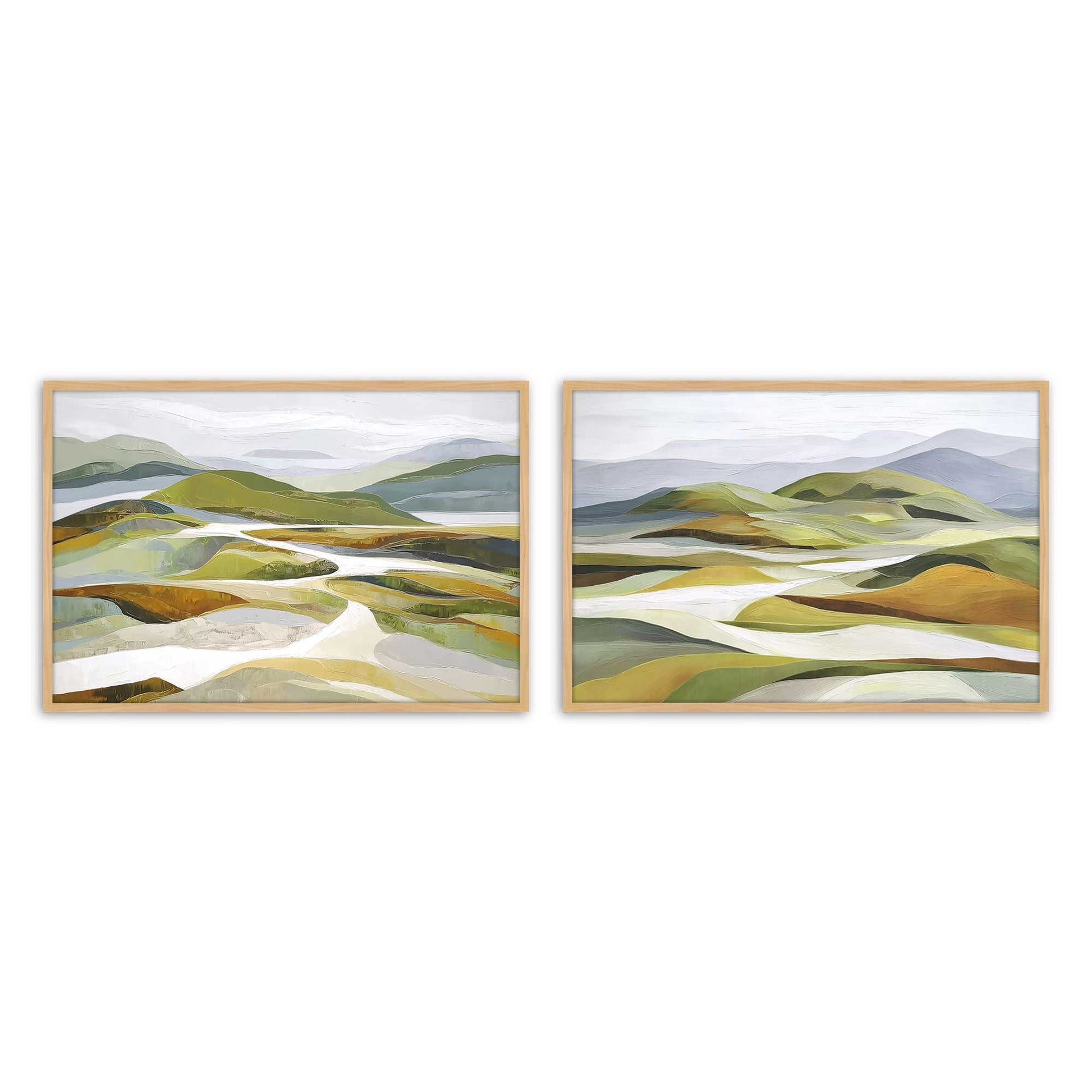 [Color:American Maple], Picture of art in a American Maple frame