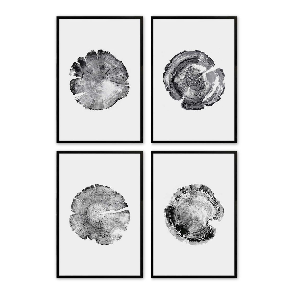 [Color:Satin Black], Picture of art in a Satin Black frame