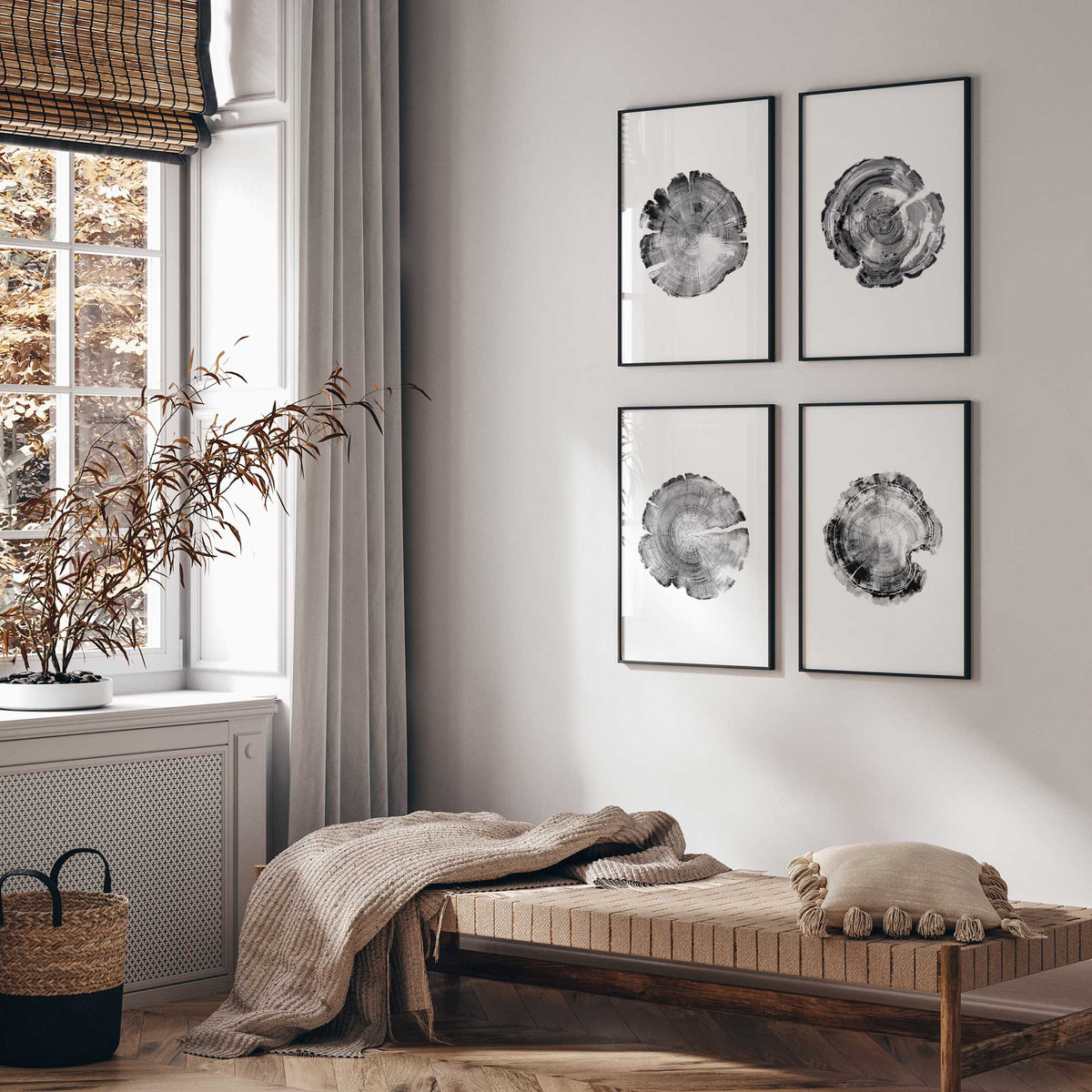 [Color:Opaque White], Picture of art in an Opaque White frame