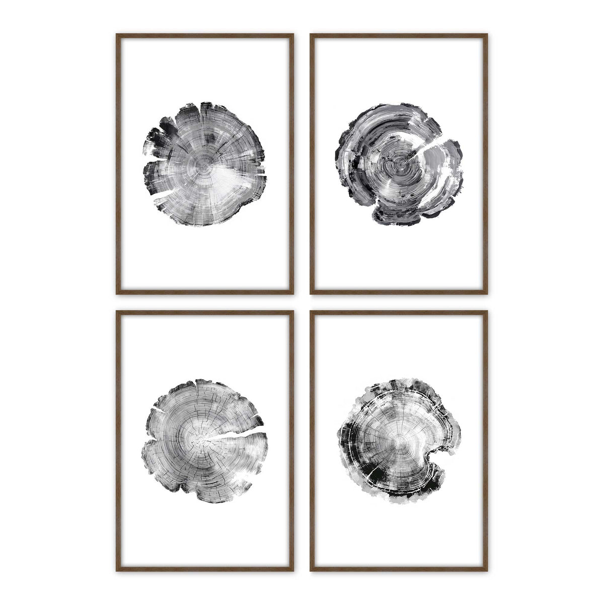 [Color:Walnut], Picture of art in a Walnut frame