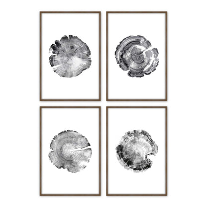 [Color:Walnut], Picture of art in a Walnut frame