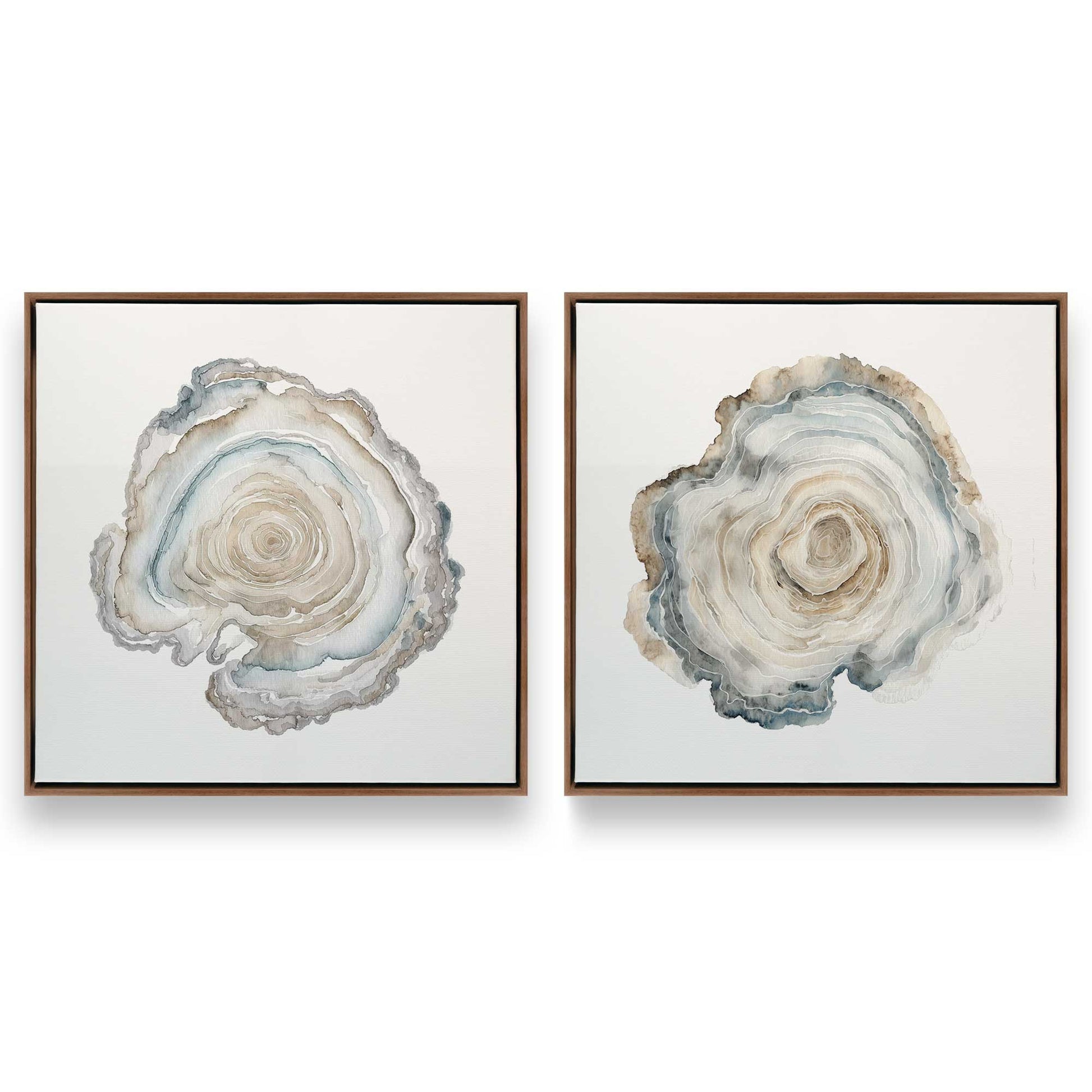 [Color:Walnut], Picture of art in a Walnut frame
