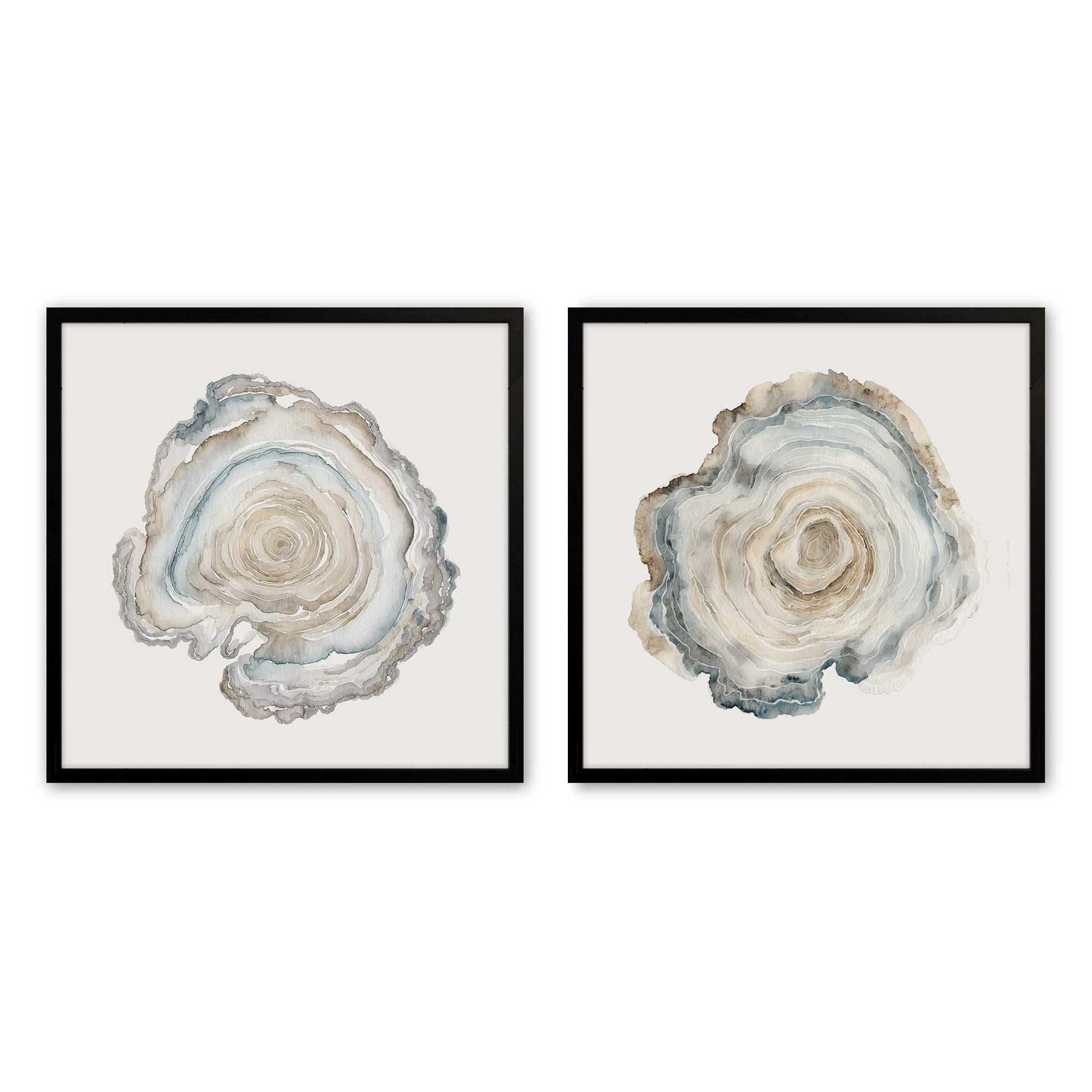 [Color:Satin Black], Picture of art in a Satin Black frame