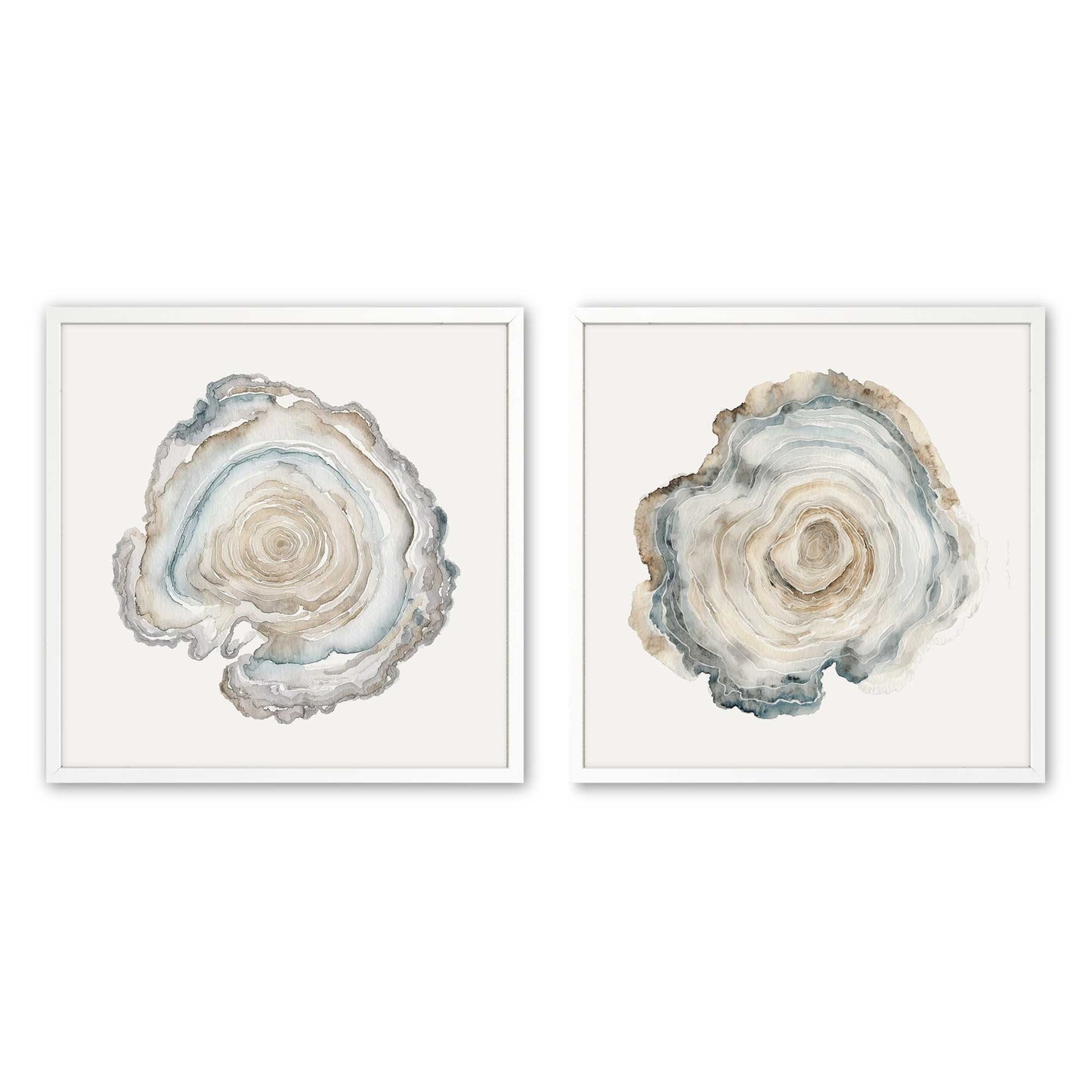 [Color:Opaque White], Picture of art in an Opaque White frame