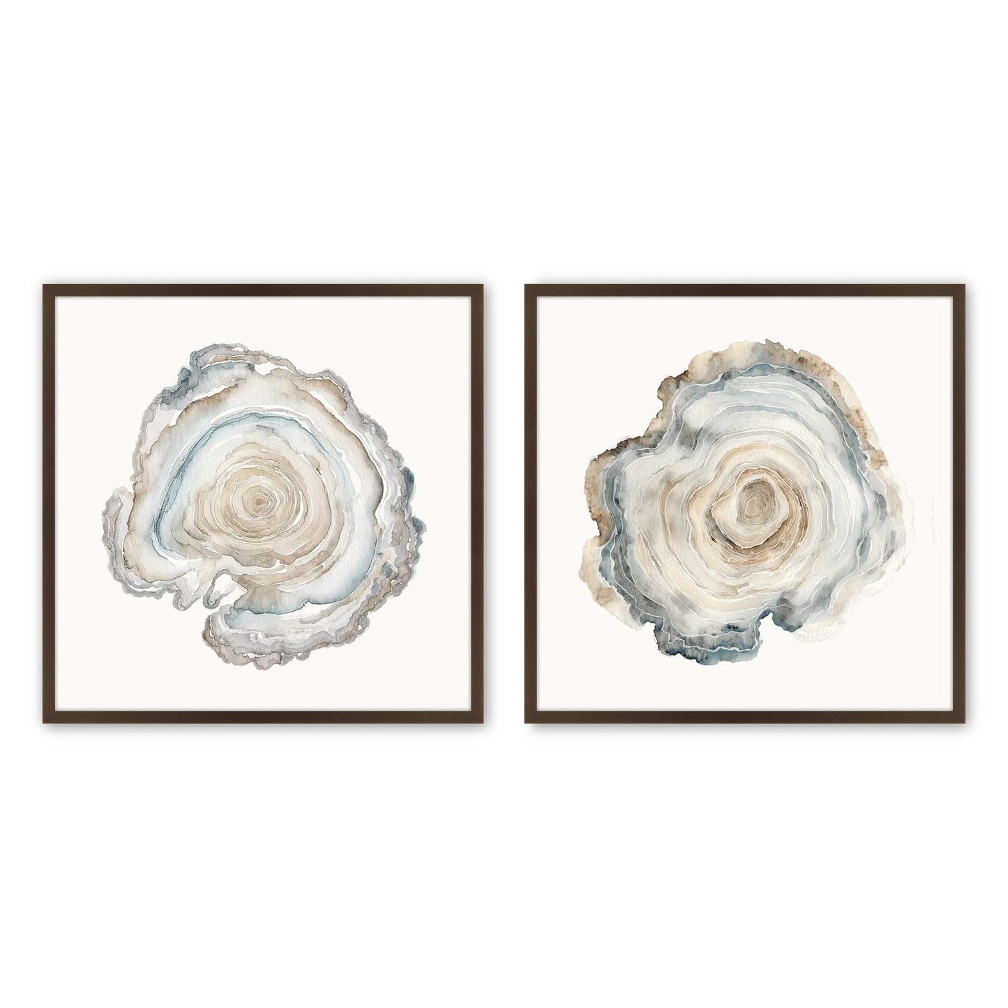 [Color:Belvinder Brown], Picture of art in a Belvinder Brown frame