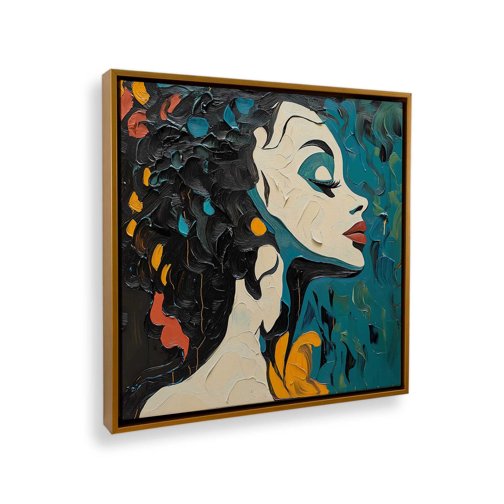 [Color:Polished Gold], Picture of the corner of the art
