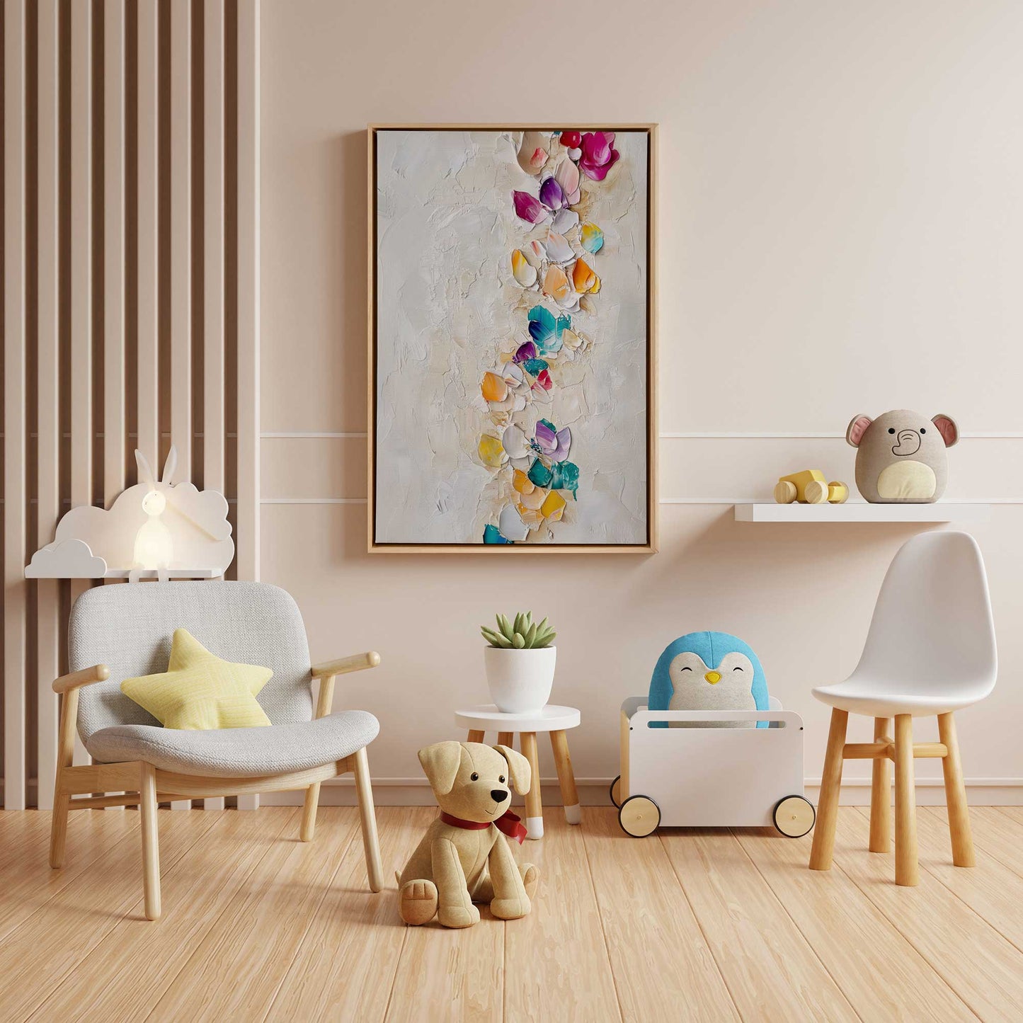 Picture of art in a room